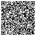 QR code with B B & T contacts