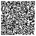QR code with D H Tile contacts