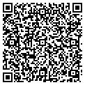 QR code with B B & T contacts