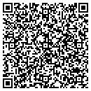 QR code with M & B Towing contacts
