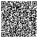 QR code with B B & T contacts