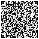 QR code with B J's Diner contacts