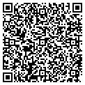 QR code with B B & T contacts