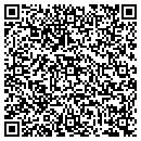 QR code with R & F Frame Inc contacts