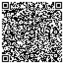 QR code with V Video contacts