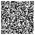 QR code with B B & T contacts