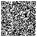 QR code with B B & T contacts