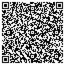 QR code with P D Little & Son contacts