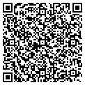 QR code with B & D Stables contacts
