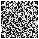 QR code with H K Windows contacts