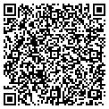 QR code with B B & T contacts