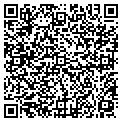 QR code with B B & T contacts