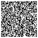 QR code with P & B Travels contacts