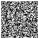 QR code with J Huffman contacts
