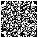 QR code with R & W Farms contacts
