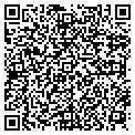 QR code with B B & T contacts