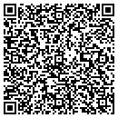 QR code with B & V Machine contacts