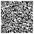 QR code with E & R Auto Garage contacts