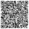 QR code with B & R Bailbonds contacts
