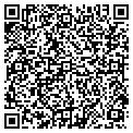 QR code with B B & T contacts