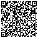QR code with B B & T contacts