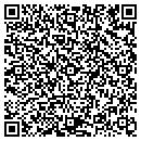 QR code with P J's Flea Market contacts