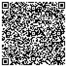 QR code with B & M Backhoe and Landscaping contacts