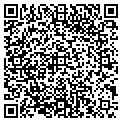 QR code with R & F Garage contacts