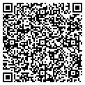 QR code with B B & T contacts