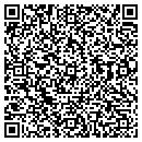 QR code with 3 Day Blinds contacts