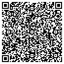 QR code with M B Stars contacts