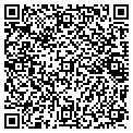 QR code with F & J contacts