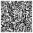 QR code with K B Concrete contacts