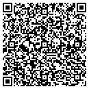 QR code with B G Custom Windows contacts