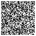 QR code with B & V Detailing contacts
