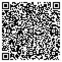QR code with K & R contacts