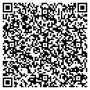 QR code with H R Pet Safe contacts