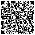 QR code with B B & T contacts