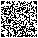 QR code with H & S Paving contacts