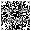 QR code with R & B Farms contacts