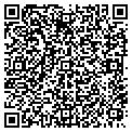 QR code with B B & T contacts
