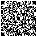 QR code with K & D KARS contacts