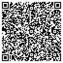 QR code with P B S & J contacts