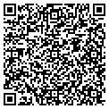 QR code with B B & T contacts