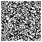 QR code with H R Seamless Gutter & Siding contacts
