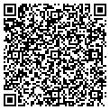 QR code with B B & T contacts