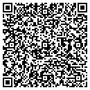 QR code with 3 Day Blinds contacts