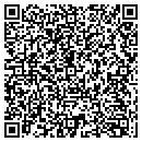 QR code with P & T Computers contacts