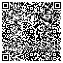 QR code with HB Realty contacts