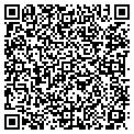 QR code with B B & T contacts